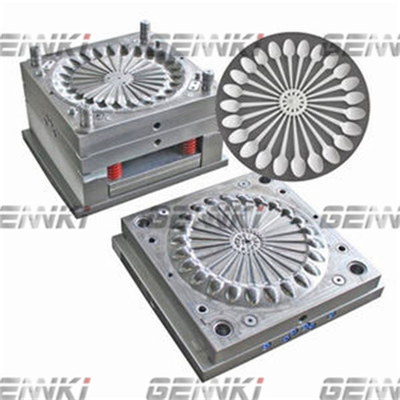 PS PP 2738 Single Cavity Injection Mold 2344 Cold Runner Mirror Cap Cover
